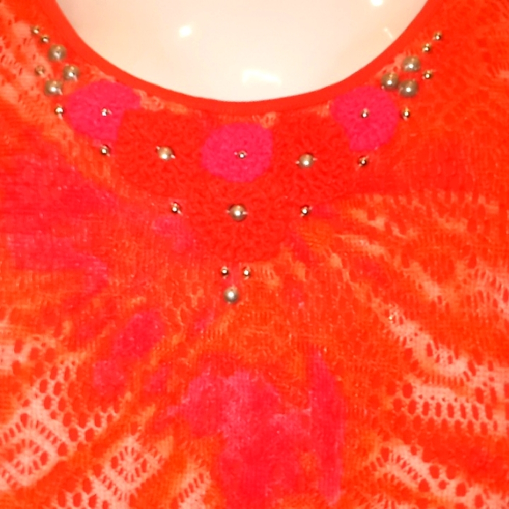 Ruby Rd. Eye Candy Embellished Tank Top - Picture 5 of 13
